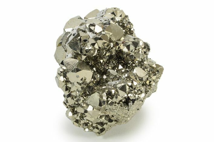 Gleaming, Pyrite Crystal Cluster - Peru #238859